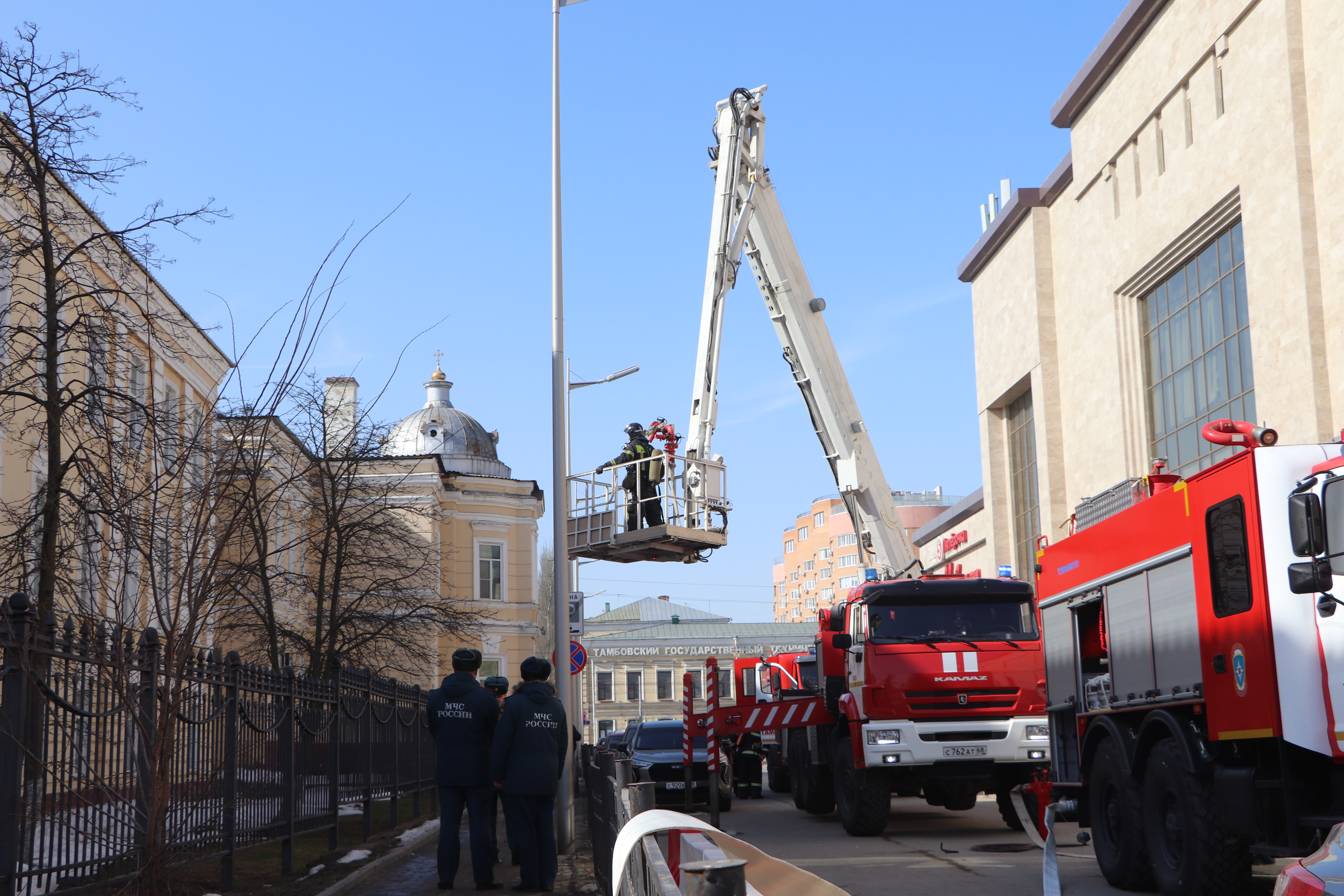 В Державинском прошли пожарно-тактические учения фото анонса