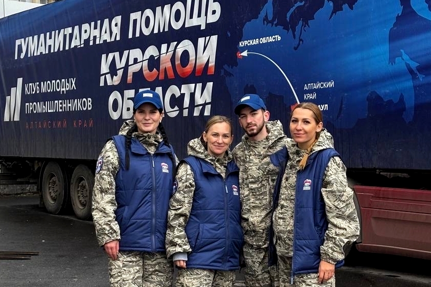 Державинец Даниил Прудников стал частью команды волонтеров на приграничье Курской области фото анонса